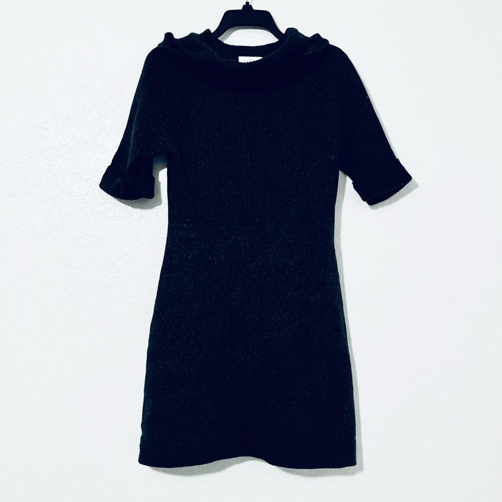 Loft Wool Sweater Dress (Grey)